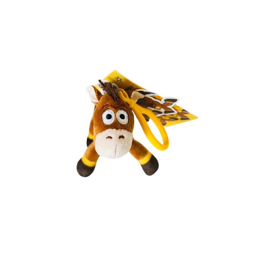 Disney Toy story Bullseye horse plush keychain purse charm